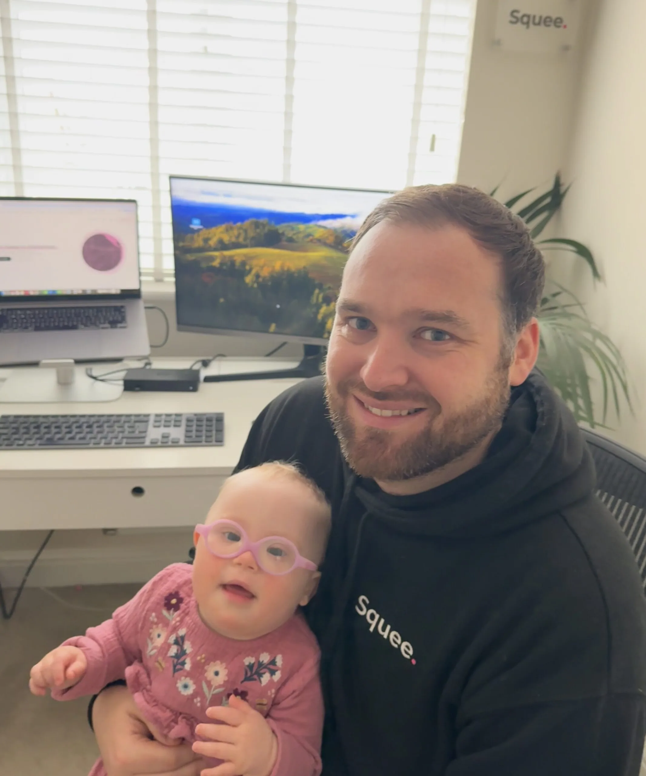 Founder Joe with Daughter